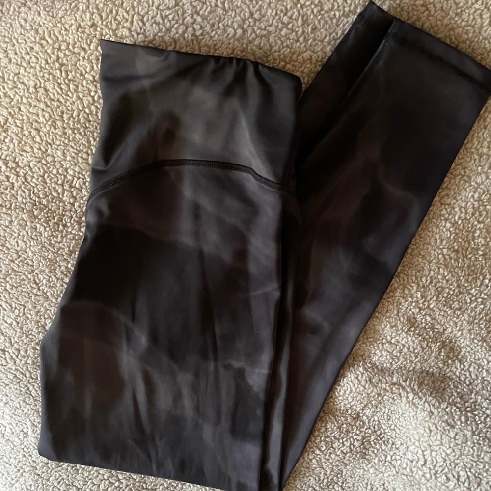 💕 Buffbunny Charcoal Meta Marble High-Rise Leggings - Picture 2 of 8